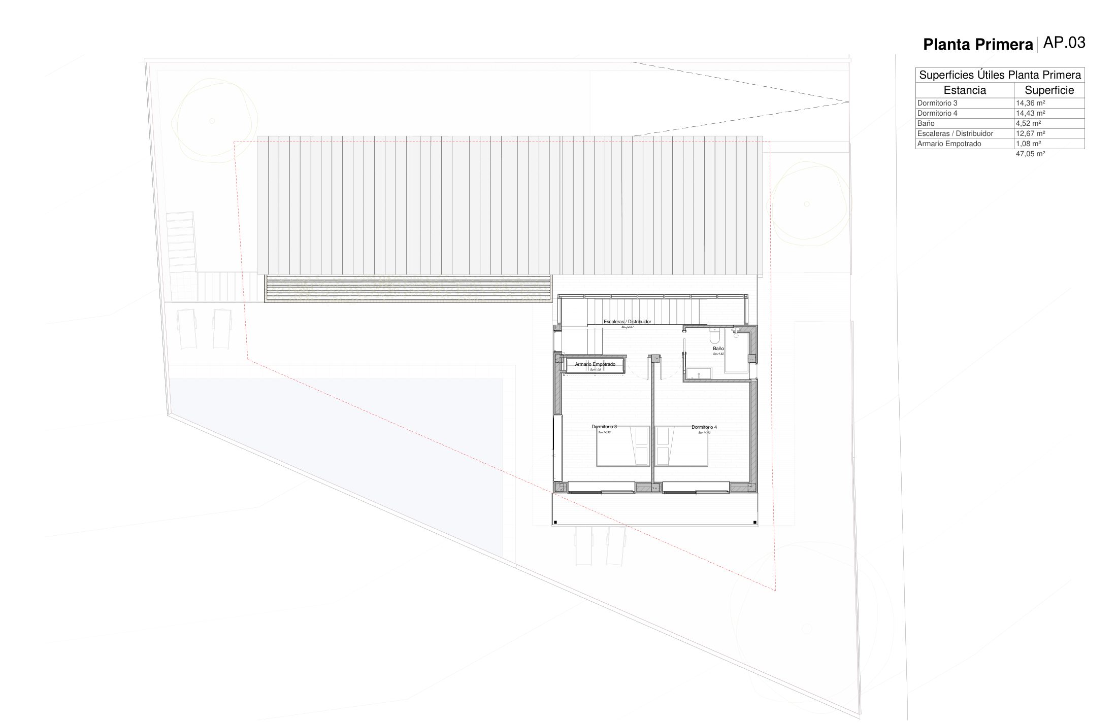 L-House — planta primera