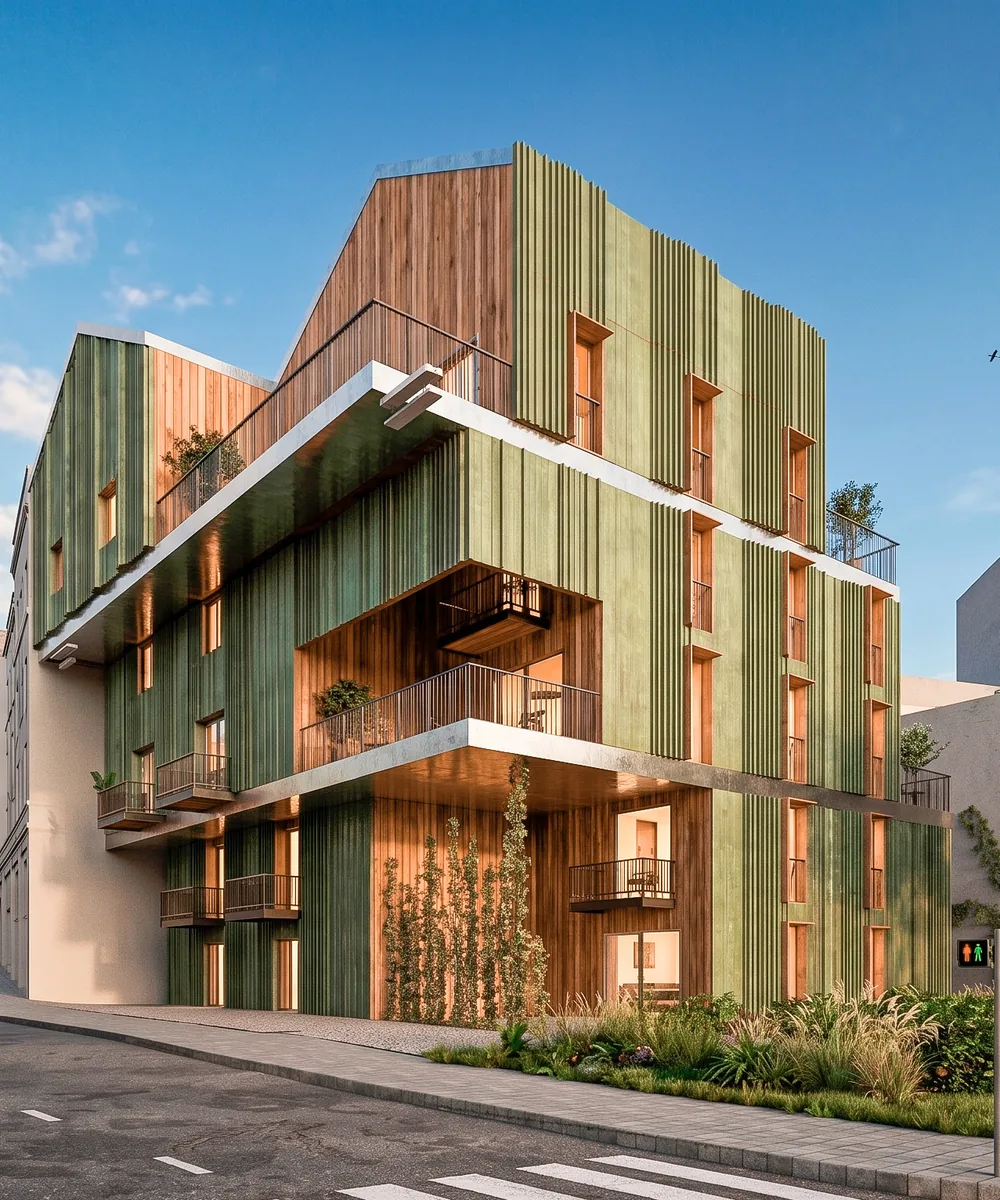 Vivienda · Lamas de Madera